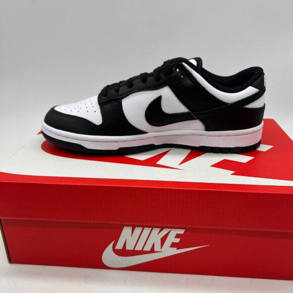 Nike Dunk Low Retro White Black Panda DD1503-101 Women's Sneakers Shoes - Picture 8 of 16